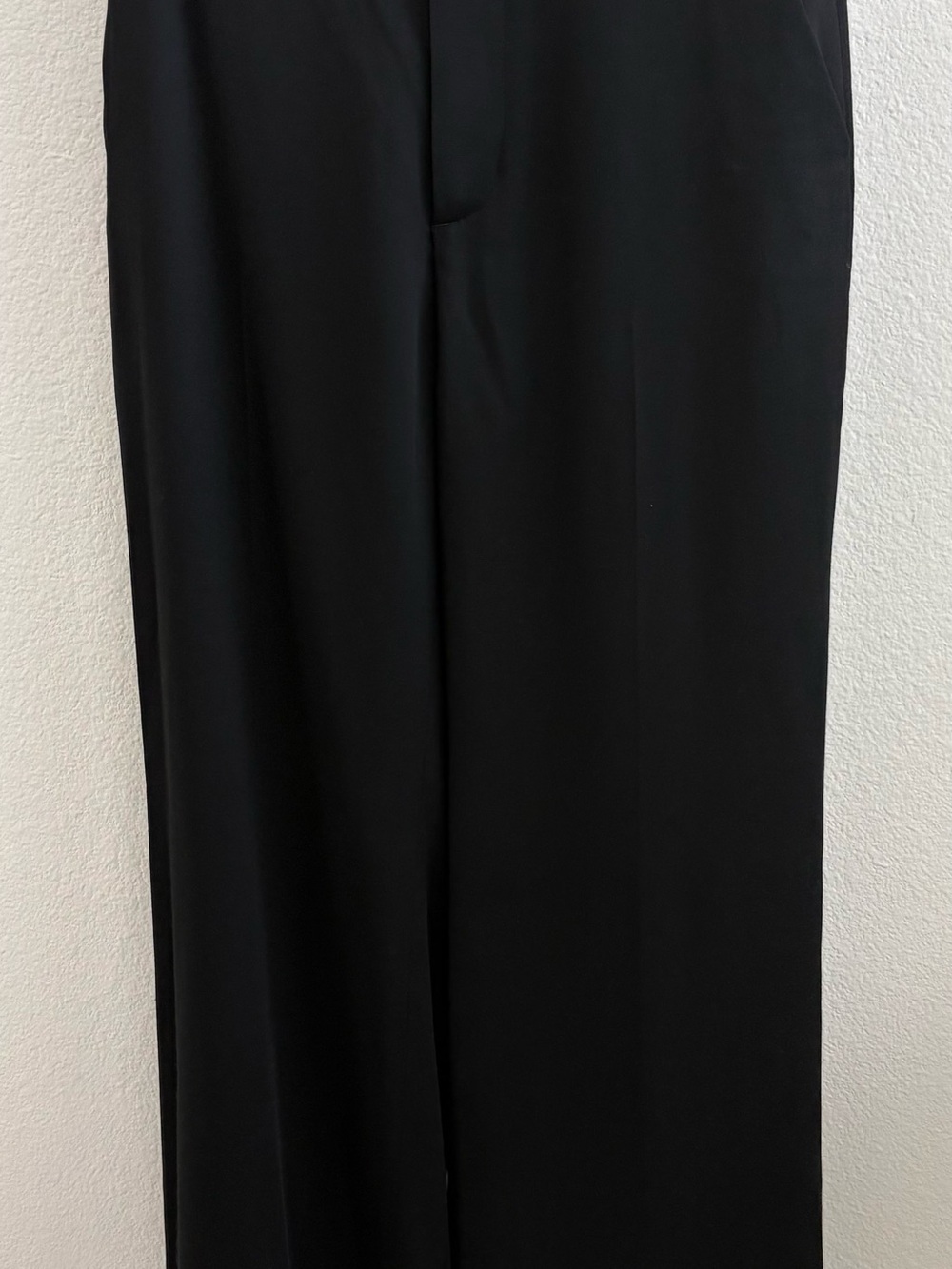 & Other Stories Black Wide Leg Pants